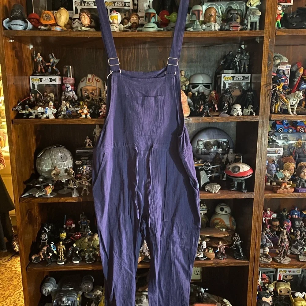 Blue medium size overalls - Picture 2 of 4